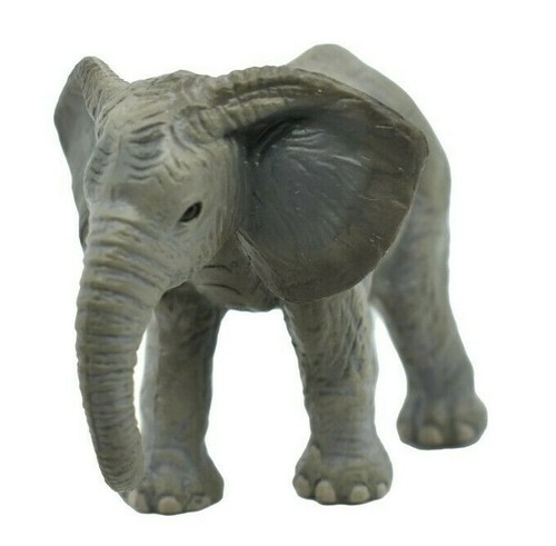 Elefant, Baby, Kalb, Museumsqualität, Kunststoff Spielzeug Tier, Kinder Geschenk 1 7/8" F3652 - Bild 3 von 11