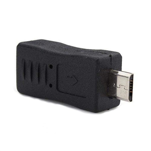 USB 2.0 Micro B 5-pin Male to Mini B 5-pin Female Adapter Converter - Picture 2 of 3