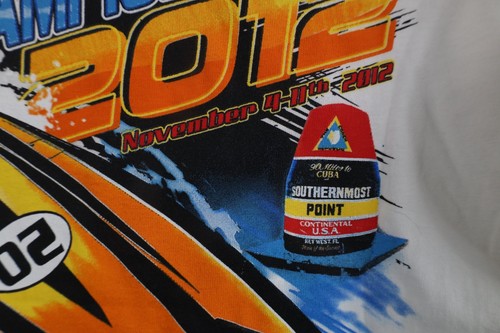 T-shirt homme vintage Y2K petit super bateau clé ouest championnats du économies monde nautisme