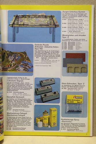 catalogo noch modell plastico ferroviario locomotiva treno stazione ferrovia 80 - Picture 3 of 6