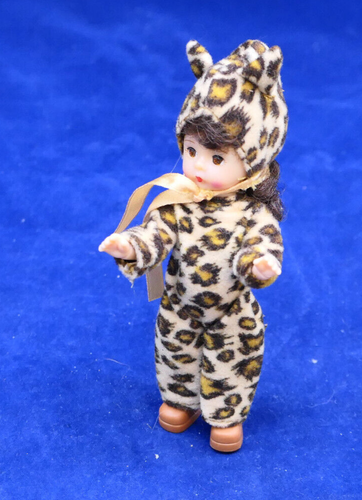 Madame Alexander ~5" Halloween Leopard 2003 Costume Girl # 6 McDonalds - Picture 7 of 7
