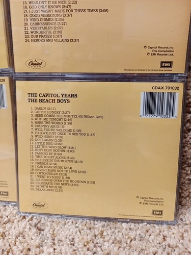 BEACH BOYS - Capitol Years - 4 CD - - Foto 9 di 12