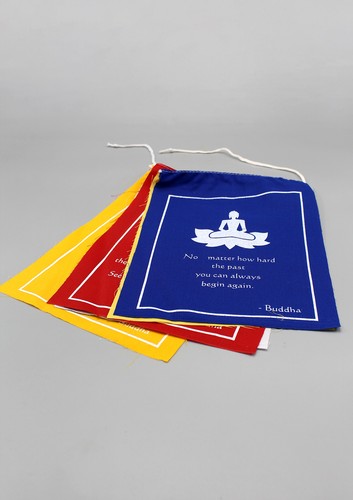 Meaningful Buddha Quote Prayer Flags, Buddha Prayer Flags with Messages - Picture 2 of 4