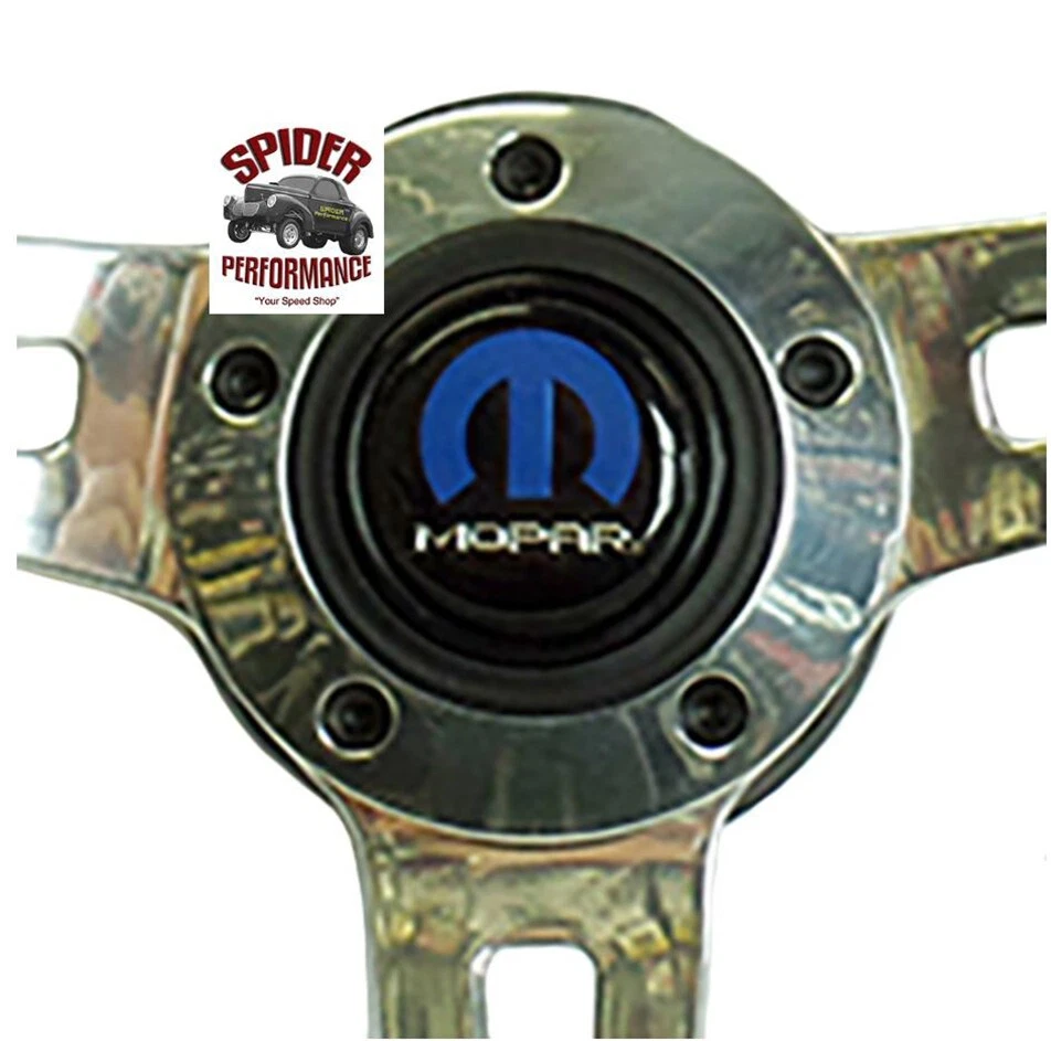 1970-1987 Dodge steering wheel MOPAR 14" GT TOURING - Image 3 of 4