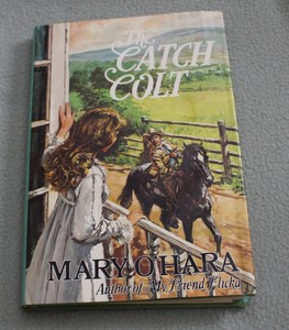 The-Catch-Colt-by-Mary-O-039-Hara-HB-DJ-c1981