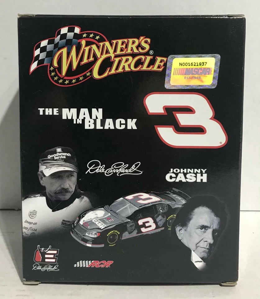 Dale Earnhardt Winners Circle The Man In Black Edición Limitada Juego de Dos Coches/Pin Foto 2 de 4