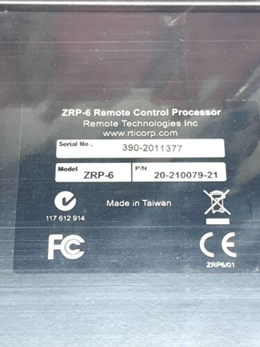RTI XP-6 Remote Advanced Control Prozessor Originalverpackt - Bild 10 von 10