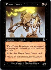 Plague Dogs Magic The Gathering Urza's Destiny Near Mint