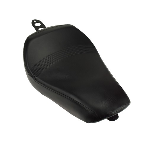 Black Front Rider Driver Solo Seat Cushion Fit For Sportster XL1200 48 2016-2020 - Picture 7 of 10