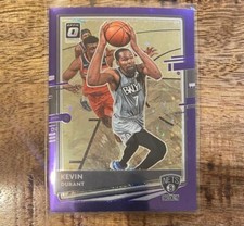 2020-21 Panini Donruss Optic Purple Stars FOTL Kevin Durant Nets /13 Raw Card