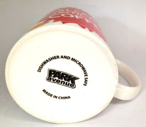 Sleepy until Coffee Disney 7 Dwarfs Coffee Mug Cup Park Avenue DW & MW Safe. - Picture 6 of 6