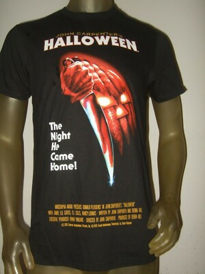Mens Halloween Serial killer 1978 Michael Myers Horror Movie Knife Kills T Shirt