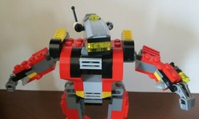 LEGO Creator Rescue Robot (5764) 3 in 1, Complete, No Box, Light works