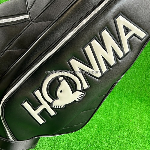 HONMA Golf Basic Sporty Model 2 Cart Bag 5-way Lightweight 2025 New Black Black - Picture 9 of 16