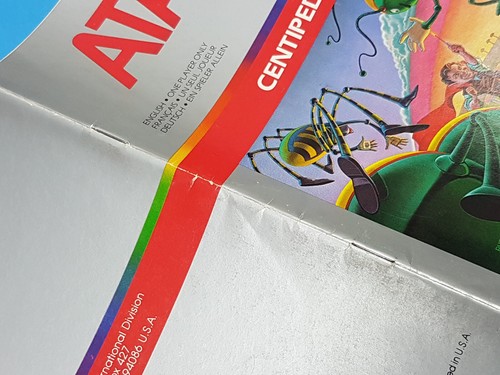 Centipede Atari 2600 Authentic Manual Only - Picture 4 of 12