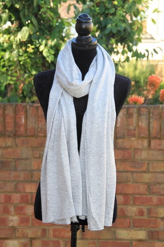 Cashmere Wrap Scarf Ladies Warm Pashmina Hand Knitted Blanket Travel Shawl - Picture 167 of 190