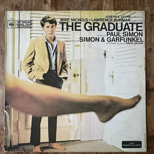 SIMON AND GARFUNKEL - THE GRADUATE SOUNDTRACK  EX-/EX+ VINYL LP / CBS BLUE LABEL - Picture 1 of 10