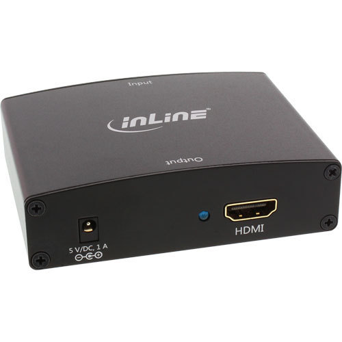 InLine Konverter VGA+Audio->HDMI Ein VGA&Chinch Audio Stereo Ausgang HDMI - Bild 1 von 4