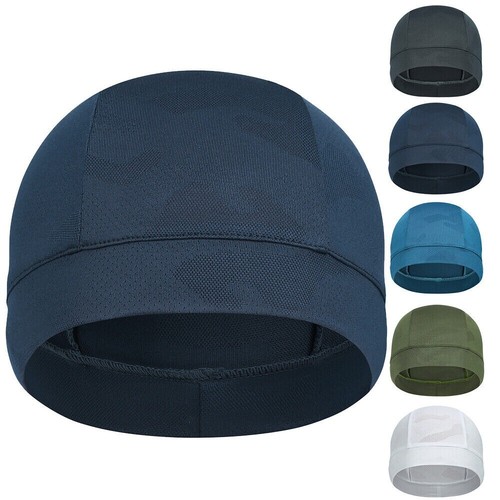Cooling Skull Cap Helmet Liner Sweat Wicking Cycling Running Hat for Men Women
