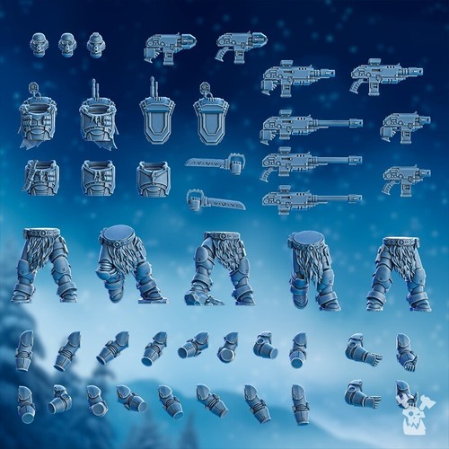 Stormbringers Deimos Hounds Squad - by DakkaDakka Miniatures | Space Viking - Picture 8 of 8