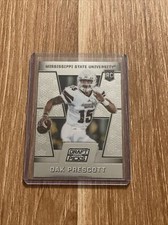 Dak Prescott 2016 Prizm Draft Picks Rookie #125 Bulldogs Dallas Cowboys RC