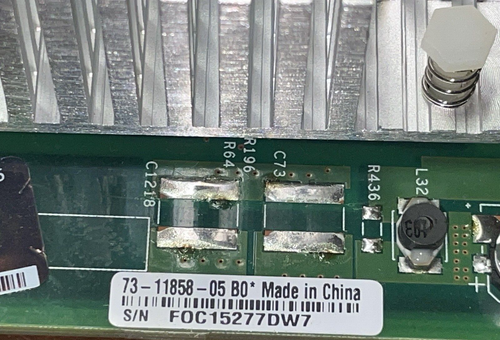 Cisco Enhanced SM-ES3G-24-P Switch Module avec 24 ports 10/100/1000 GbE POE+L2/L3 - Photo 5/5