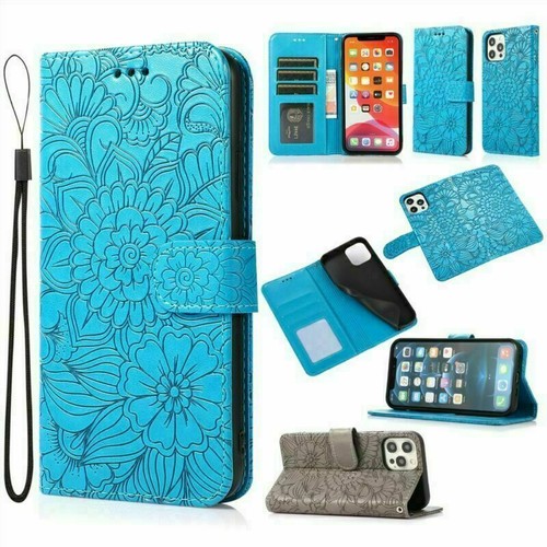 Magnetic Leather Stand Flip Wallet Case For iPhone 15 14 13 12 Pro Max 11 8 7 6P - Picture 48 of 54