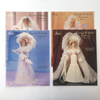 New ListingCrochet Collector Costume Bridal Fashion Vol 10, 11, 12, 27 Pattern Doll Dresses
