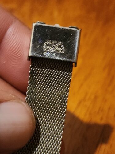 rare 1/2" 10k Gold-Filled Mira-Flex US 1960s Timex Electric Vintage Watch& Band - Bild 9 von 13