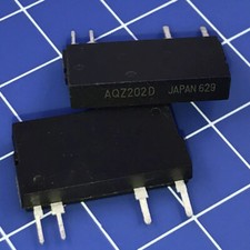 10Pcs New For PANASONIC AQZ202D 4Pins OptoCoupler Solid State Relay