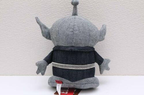 EDWIN × Toy Story Little green men Plush doll denim Rare products disney Japan - Picture 2 of 3