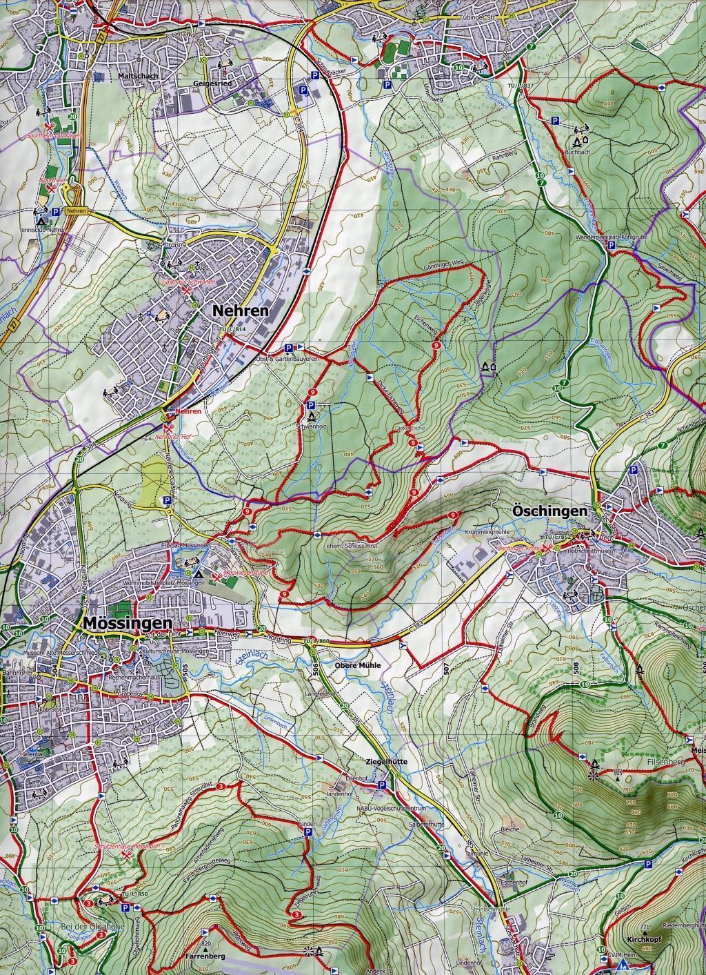 Thumbnail - Hechingen - Mössingen 1 : 25 000, Blatt 50-536 | (land-)karte | 1 S. |