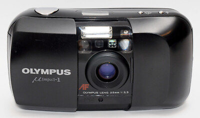 【動作品】OLYMPUS μ[mju:] 35mm F3.5 フィルムカメラ OLYMPUS μ［mju:］ 35mm F3.5 オリンパス ミュー