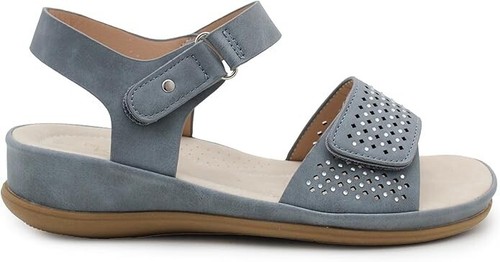 Dr Keller Womens Sandals Ladies Low Wedge Slingback Summer Dress Shoes Size - Picture 7 of 9