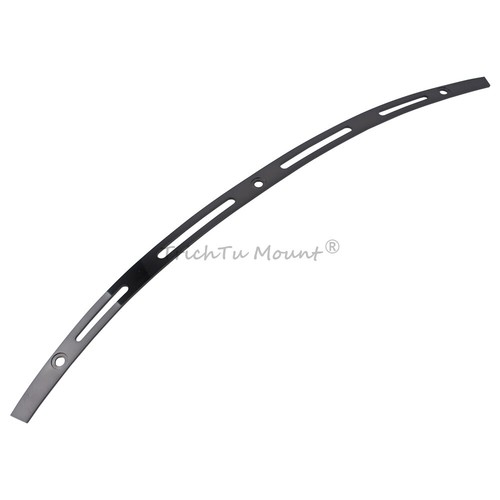 Black 4 Slot Fairing Windshield Trim for Harley Street Glide Special FLHXS 14-23 - Picture 19 of 21