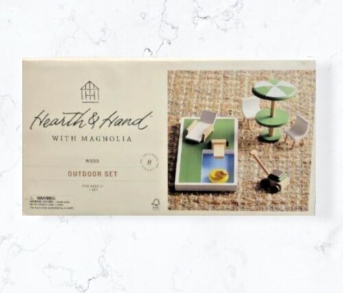 Accessori casa delle bambole giocattolo da esterno - cuore e mano con magnolia - Foto 3 di 3