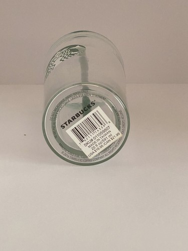 Starbucks RARE 2016 Venti 20oz. Klarglas Doppelwandig Kalt Tasse Becher Neu mit Etikett - Bild 5 von 5