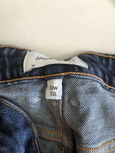 Jack Wills Jeans W32 L29 Blue Slim Fit Used JACK WILLS 32 29 - Picture 10 of 15