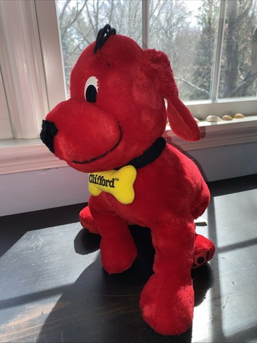 Clifford The Big Red Dog Plush Doll Toy Kohls Cares Stuffed Animal 12"  - Afbeelding 6 van 8