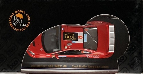 1/43 IXO RAM183 Peugeot 307 WRC 2005 Sweden Rally #8 Martin & Park Mint & Boxed - Picture 3 of 4