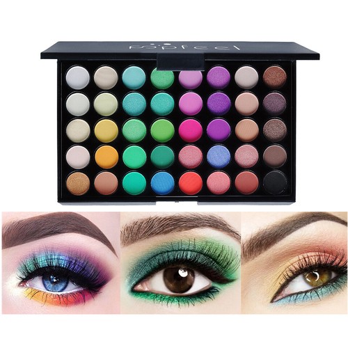 40 Colors Matte Glitter Eyeshadow Palette Waterproof Long Lasting Eyeshadow - Picture 12 of 12