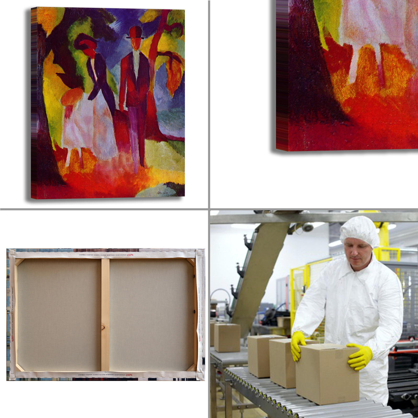 Macke persone al lago blu blu lago design quadro stampa tela dipinto telaio arRouge o casa 093cf4 Macke persone al lago blu blu lago design quadro stampa tela dipinto telaio arRouge o casa 093cf4