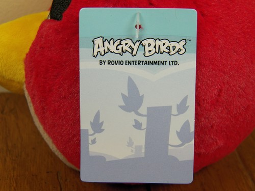 Angry Birds Red Bird 5" Plush Stuffed Animal Figure Doll Toy *NO SOUND* **NEW** - Picture 10 of 10