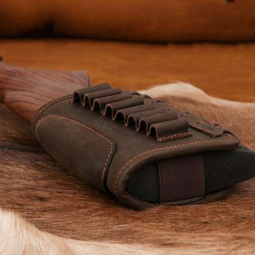 TOURBON Hunting Cheek Rest Riser Rifle Cartridges Ammo Holster Buttstock Sleeve - Picture 17 of 24