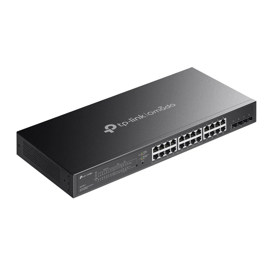TP-Link SG2428LP | Omada 28-Port Gigabit PoE+ Smart Switch | 16* PoE+ | 4* SFP - Image 3 of 4