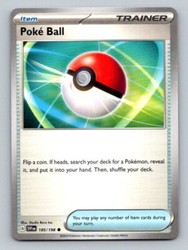 Poke Ball 185/198 Scarlet & Violet Base Set