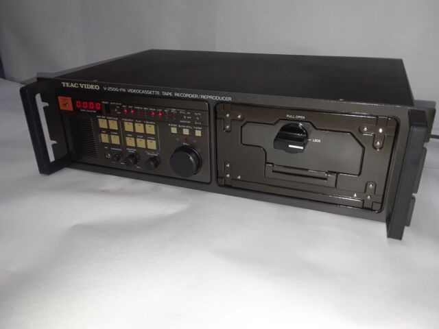 Teac V-250G-FN Compact Video Cassette Tape Recorder Reproducer EIA/NTSC Teac V-250G-FN Compact Video Cassette Tape Recorder Reproducer EIA/NTSC