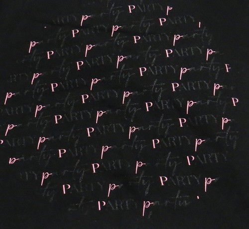 Presley Party Los Angeles HOODIE SWEATSHIRT LARGE Black Est 2011 Pink Prints LA - Bild 4 von 10