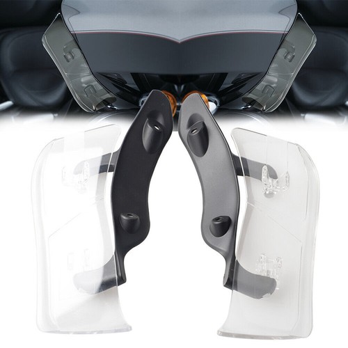 Clear Adjustable Fairing Side Wing Air Deflectors For 2015-23 Harley road glide - Picture 3 of 12
