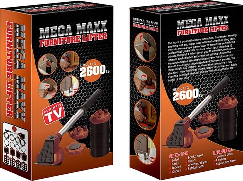 Möbelumzugsheber Mega Mover 18-teiliges Möbelumzugsset, braunes Kit - Bild 6 von 10
